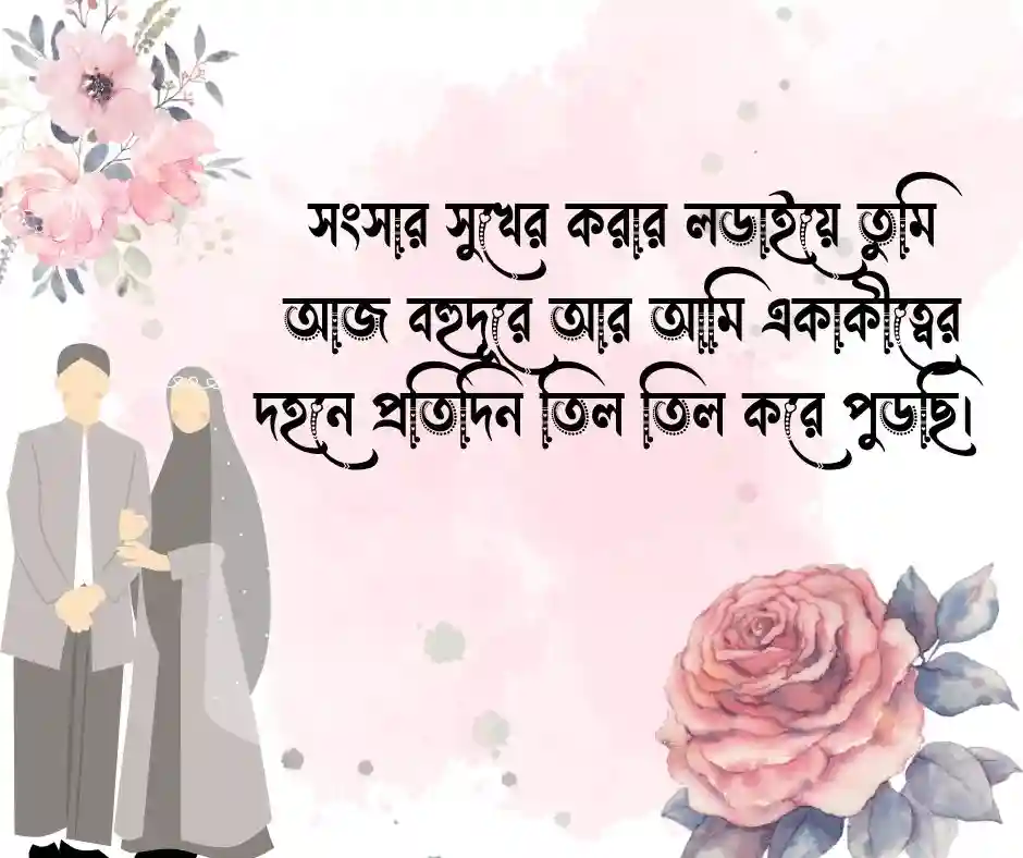 প্রবাসীর বউদের কষ্টের স্ট্যাটাস