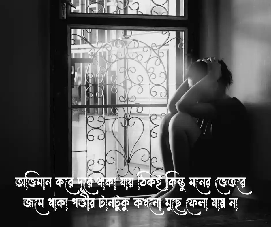 অভিমান নিয়ে উক্তি