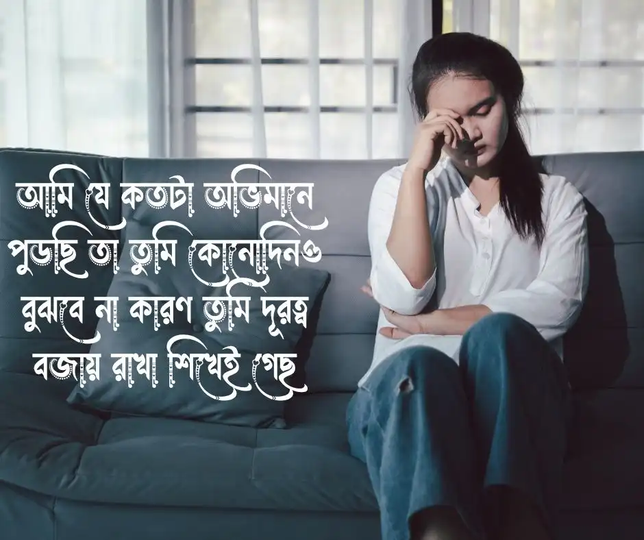  অভিমানী কষ্টের স্ট্যাটাস