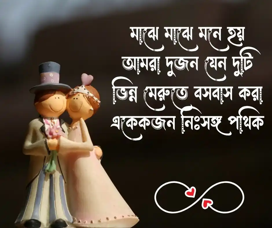 স্ত্রীকে নিয়ে কষ্টের উক্তি